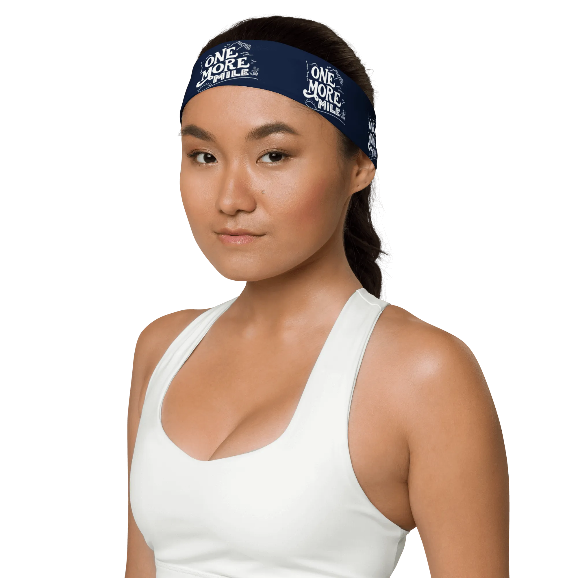 One more mile Headband