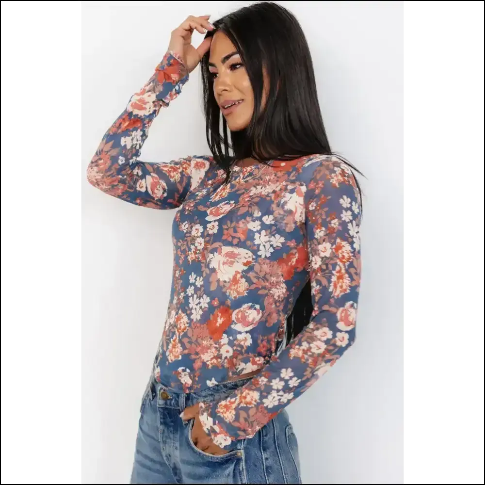 Orchid Petal Mesh Long Sleeve: Finally, a Top that Gets me  🌸💀