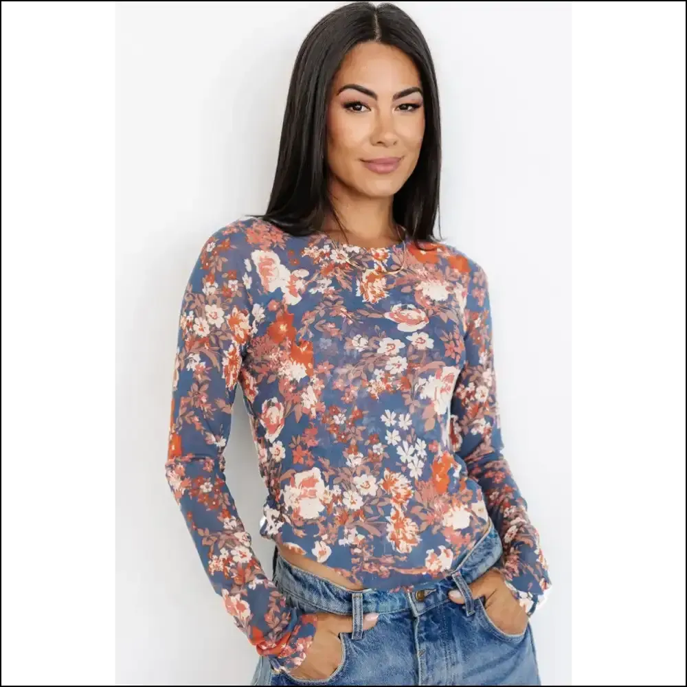 Orchid Petal Mesh Long Sleeve: Finally, a Top that Gets me  🌸💀