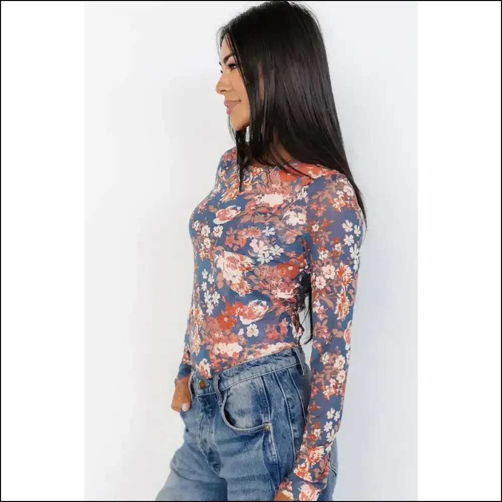 Orchid Petal Mesh Long Sleeve: Finally, a Top that Gets me  🌸💀