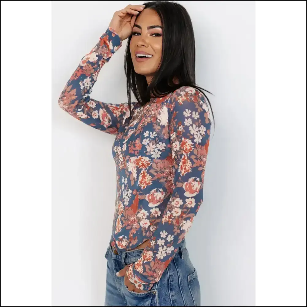 Orchid Petal Mesh Long Sleeve: Finally, a Top that Gets me  🌸💀