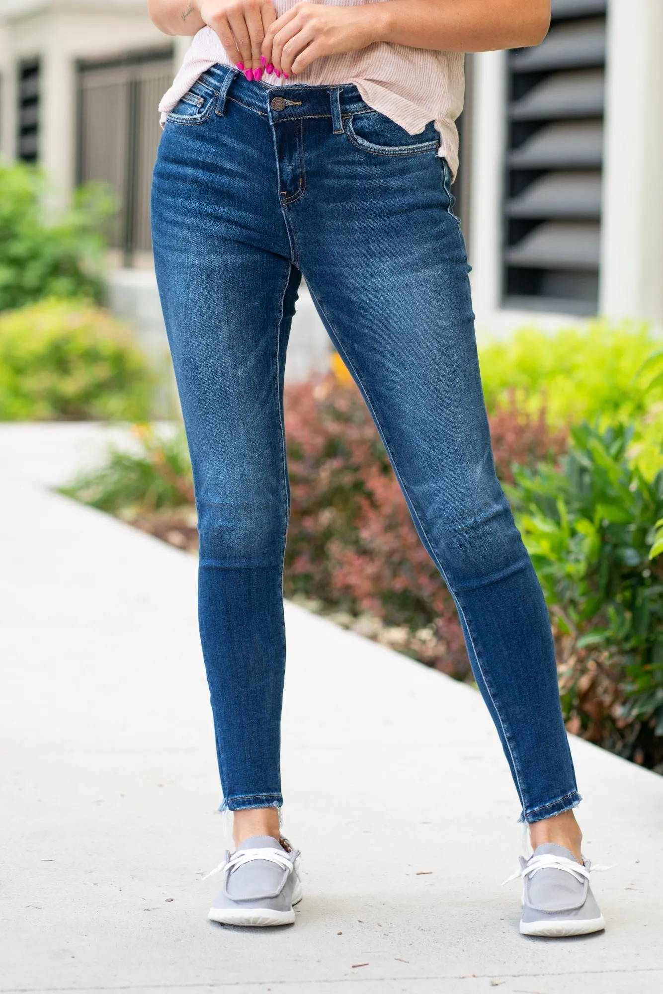 Ordinary People Mid Rise Ankle Skinny Regular & Plus Sizes