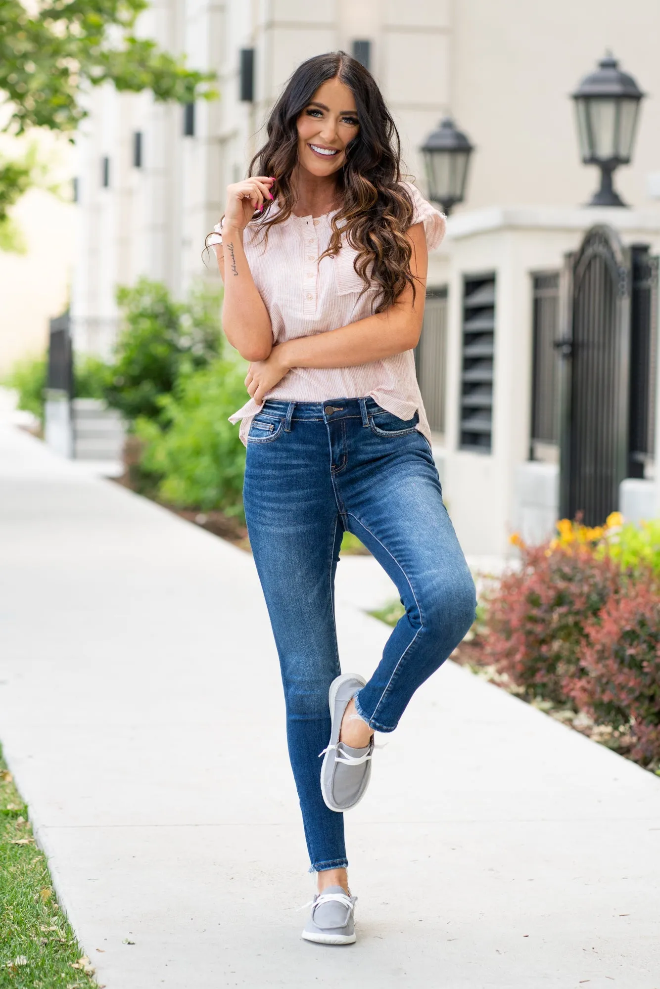 Ordinary People Mid Rise Ankle Skinny Regular & Plus Sizes