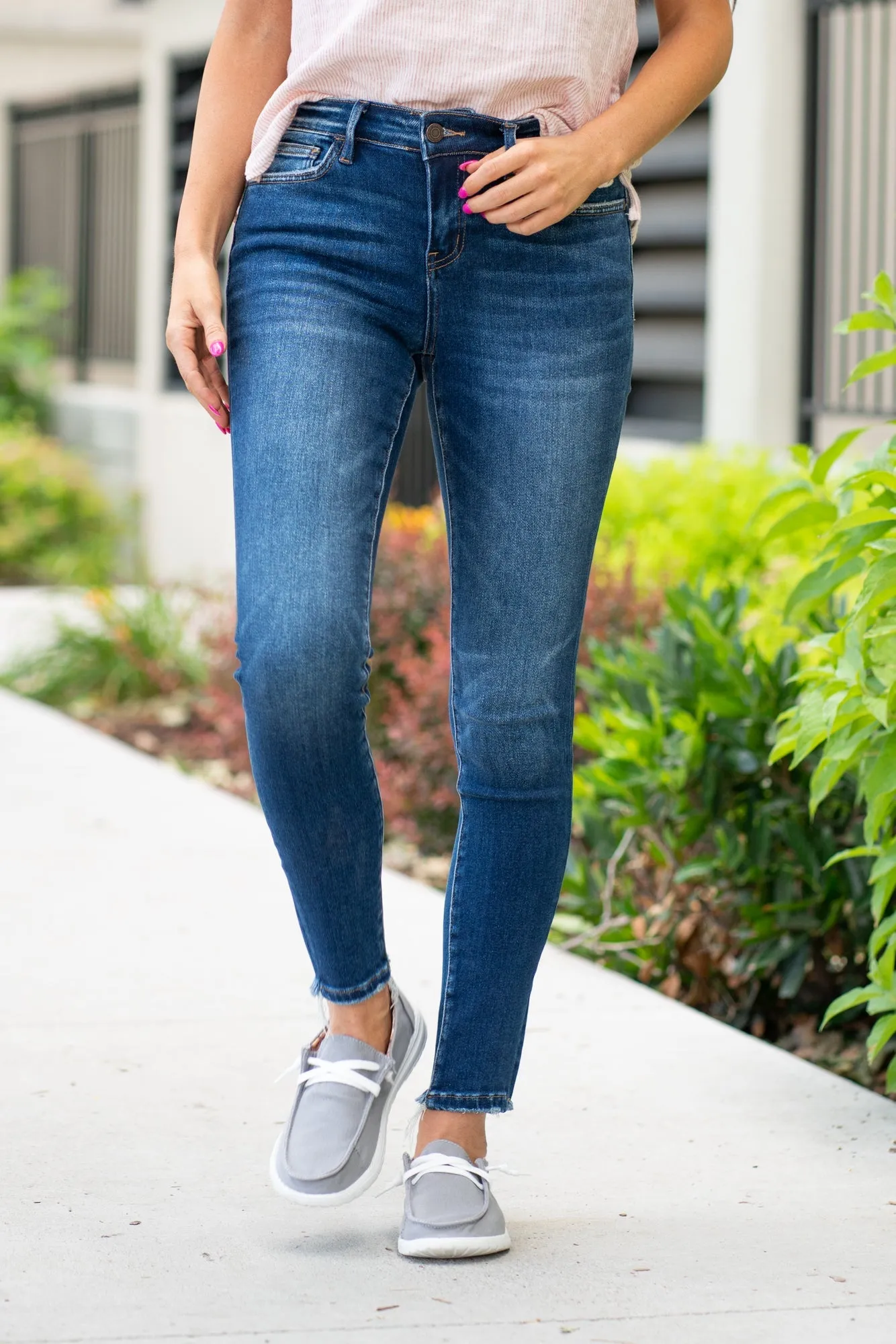 Ordinary People Mid Rise Ankle Skinny Regular & Plus Sizes