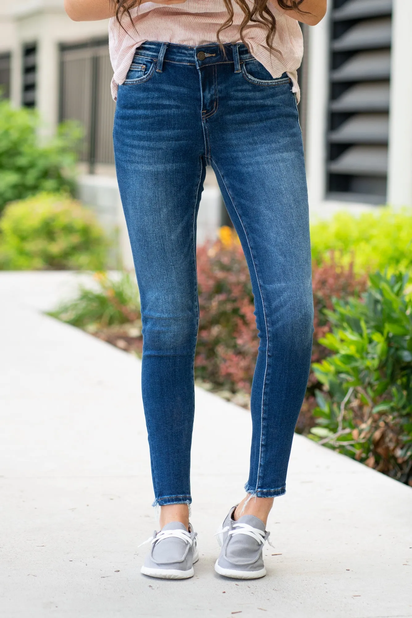 Ordinary People Mid Rise Ankle Skinny Regular & Plus Sizes