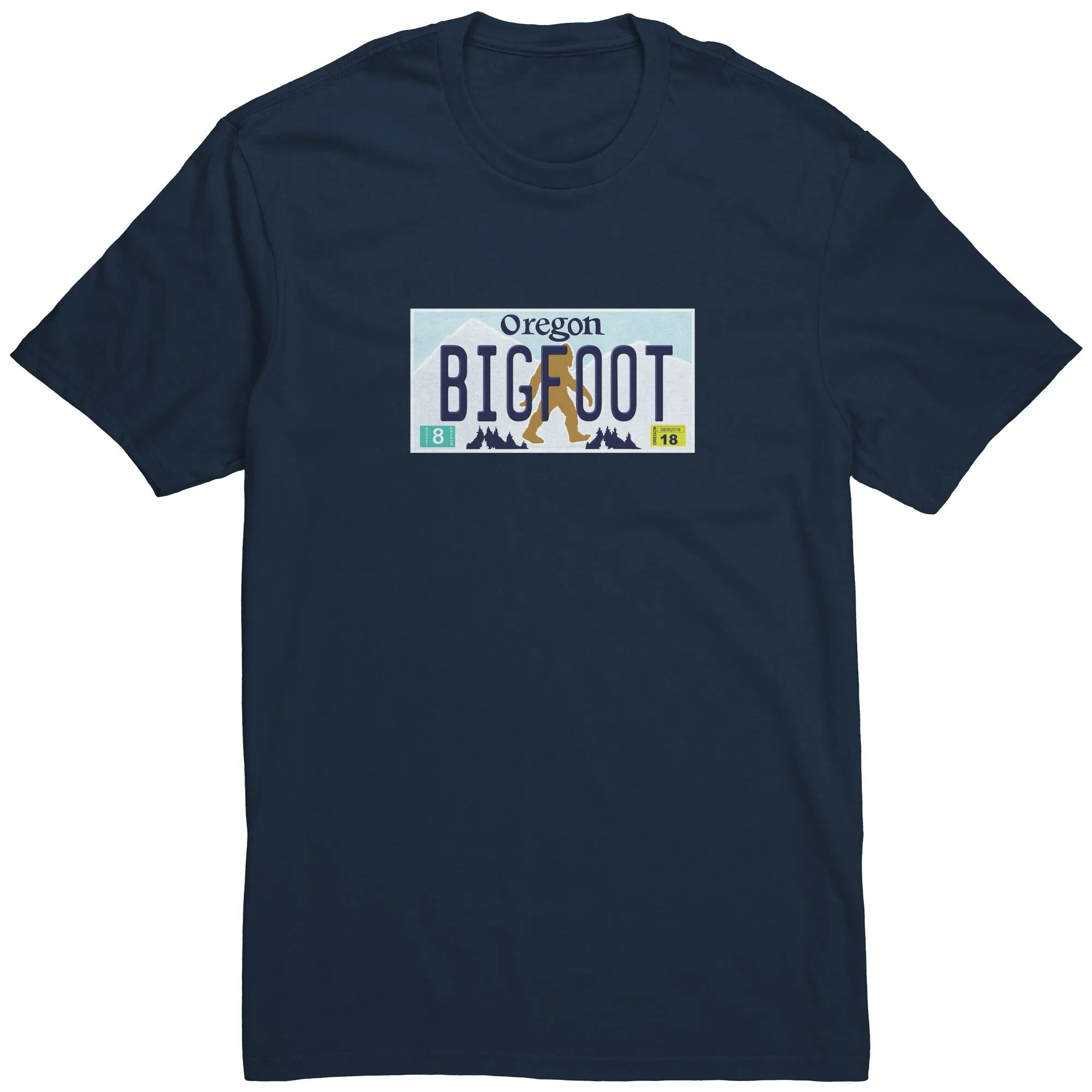 Oregon Bigfoot Plate