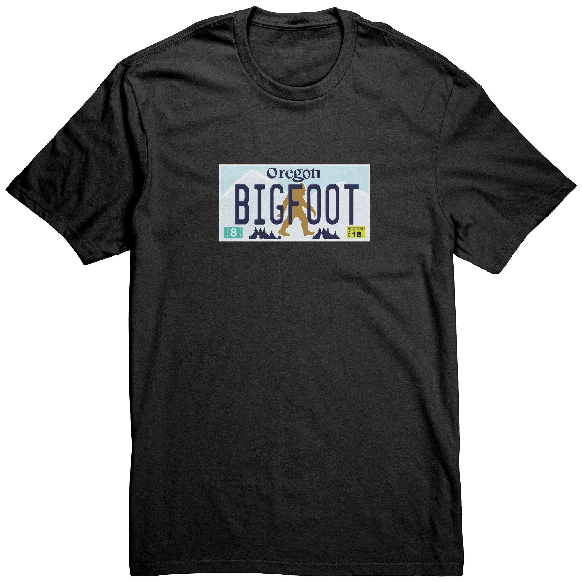 Oregon Bigfoot Plate