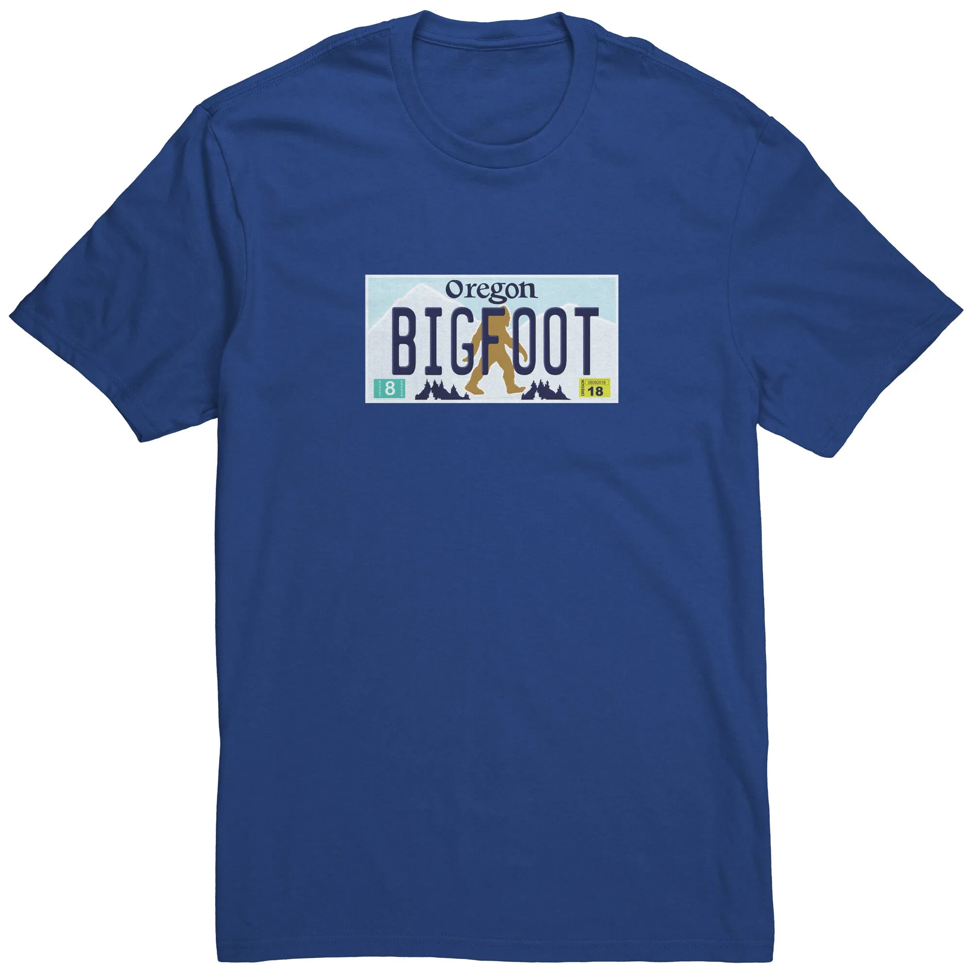Oregon Bigfoot Plate