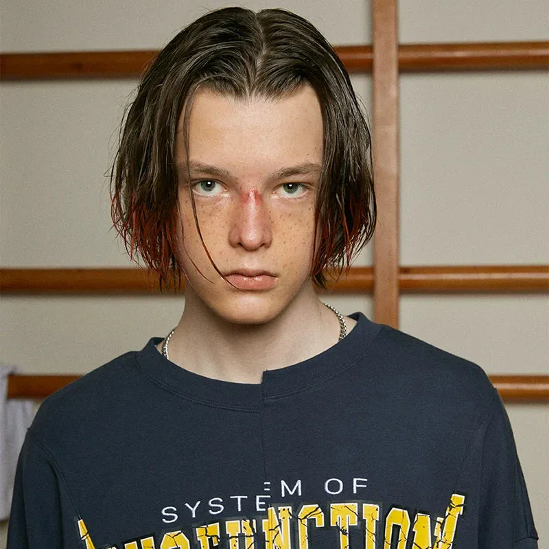 Oversized Deconstructed Sweatshirt