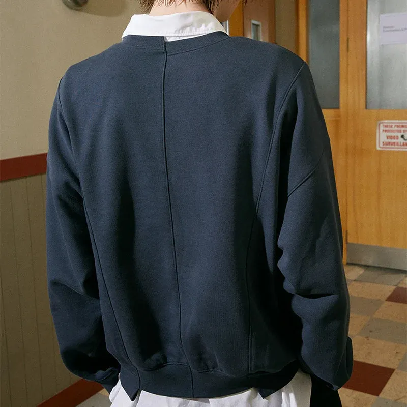 Oversized Deconstructed Sweatshirt