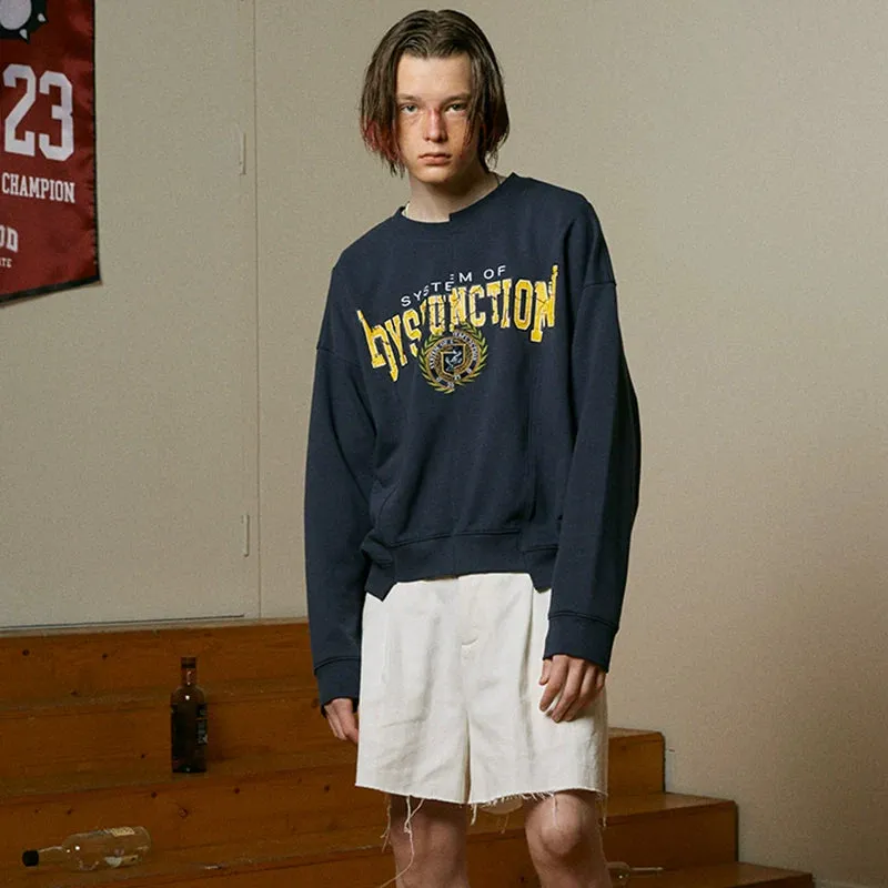 Oversized Deconstructed Sweatshirt
