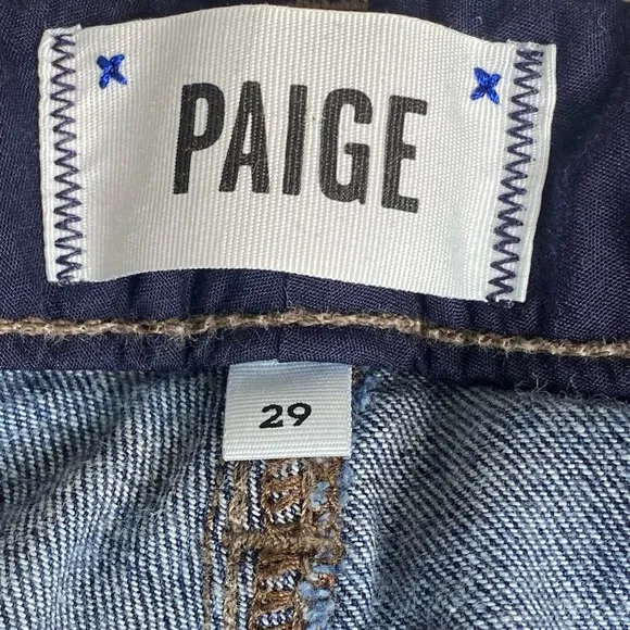 Paige Denim Skyline Ankle Peg Dixie Blue Jeans Size 29