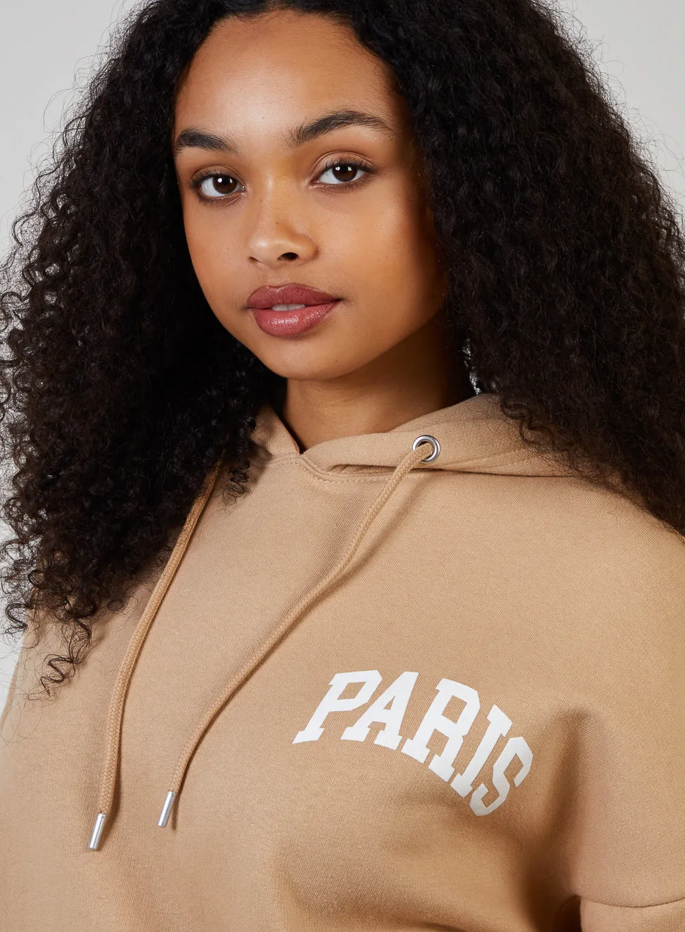 Paris Slogan Hoodie