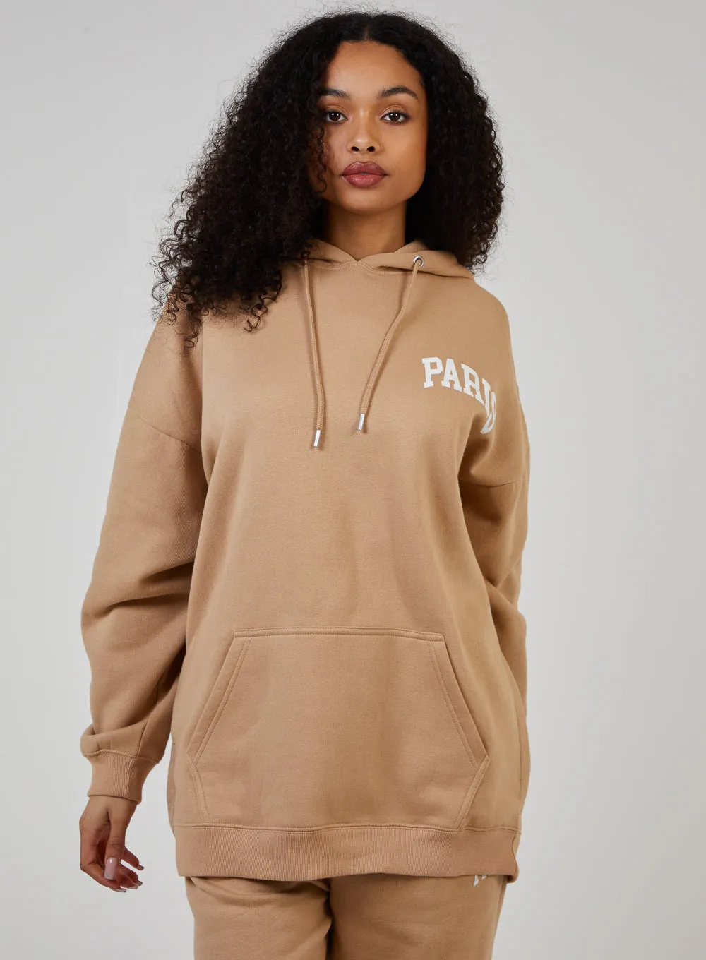 Paris Slogan Hoodie