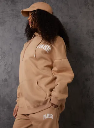 Paris Slogan Hoodie
