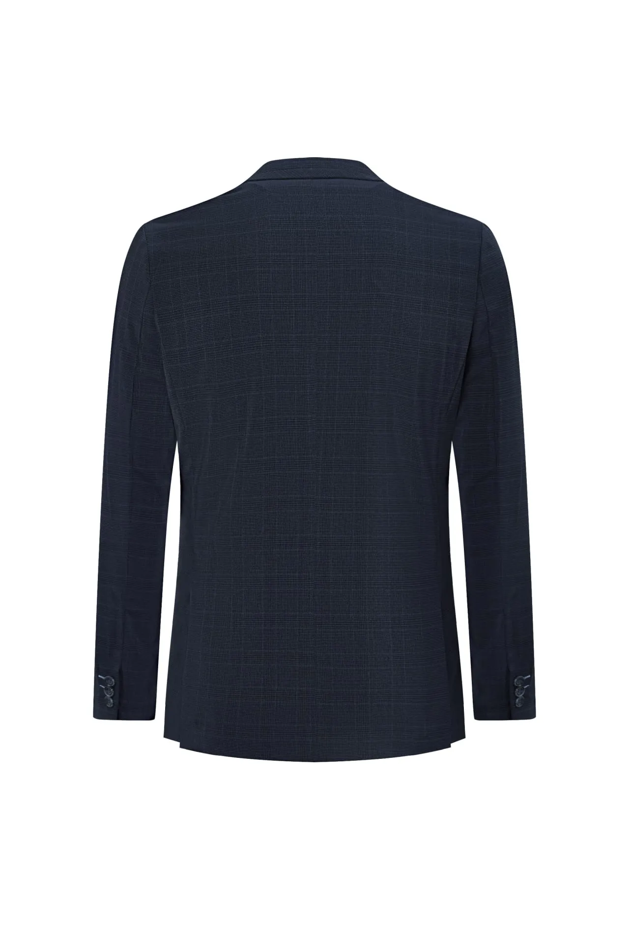 Pattern Suit Poly Check (Cooling Fiber) Suit Blazer