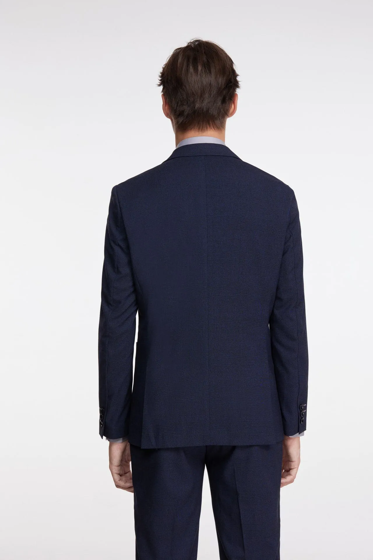 Pattern Suit Poly Rayon Check Suit Blazer
