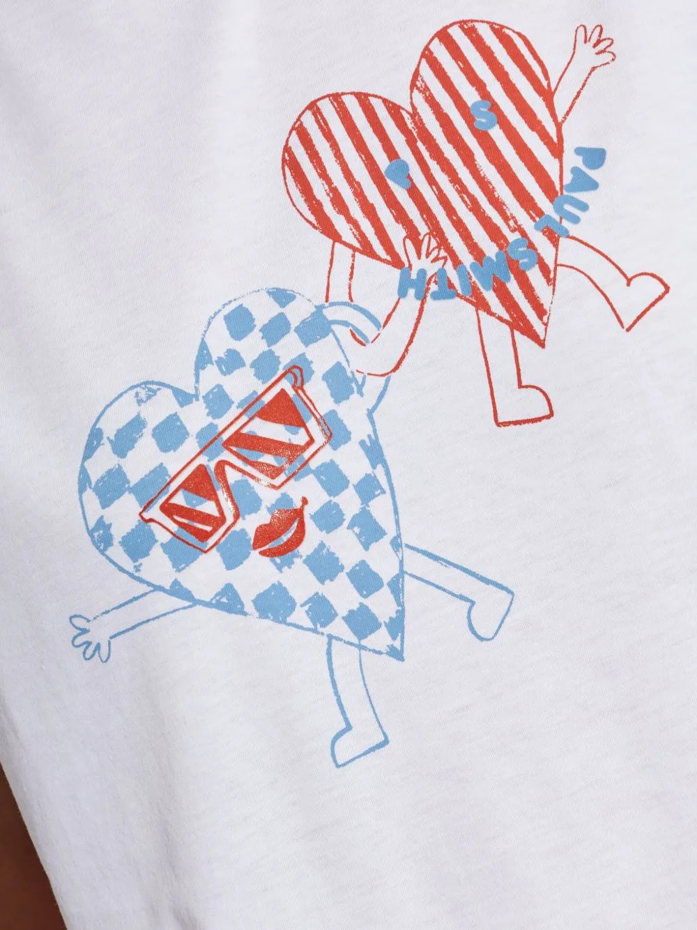 Paul Smith Cool Hearts Cotton T -shirt