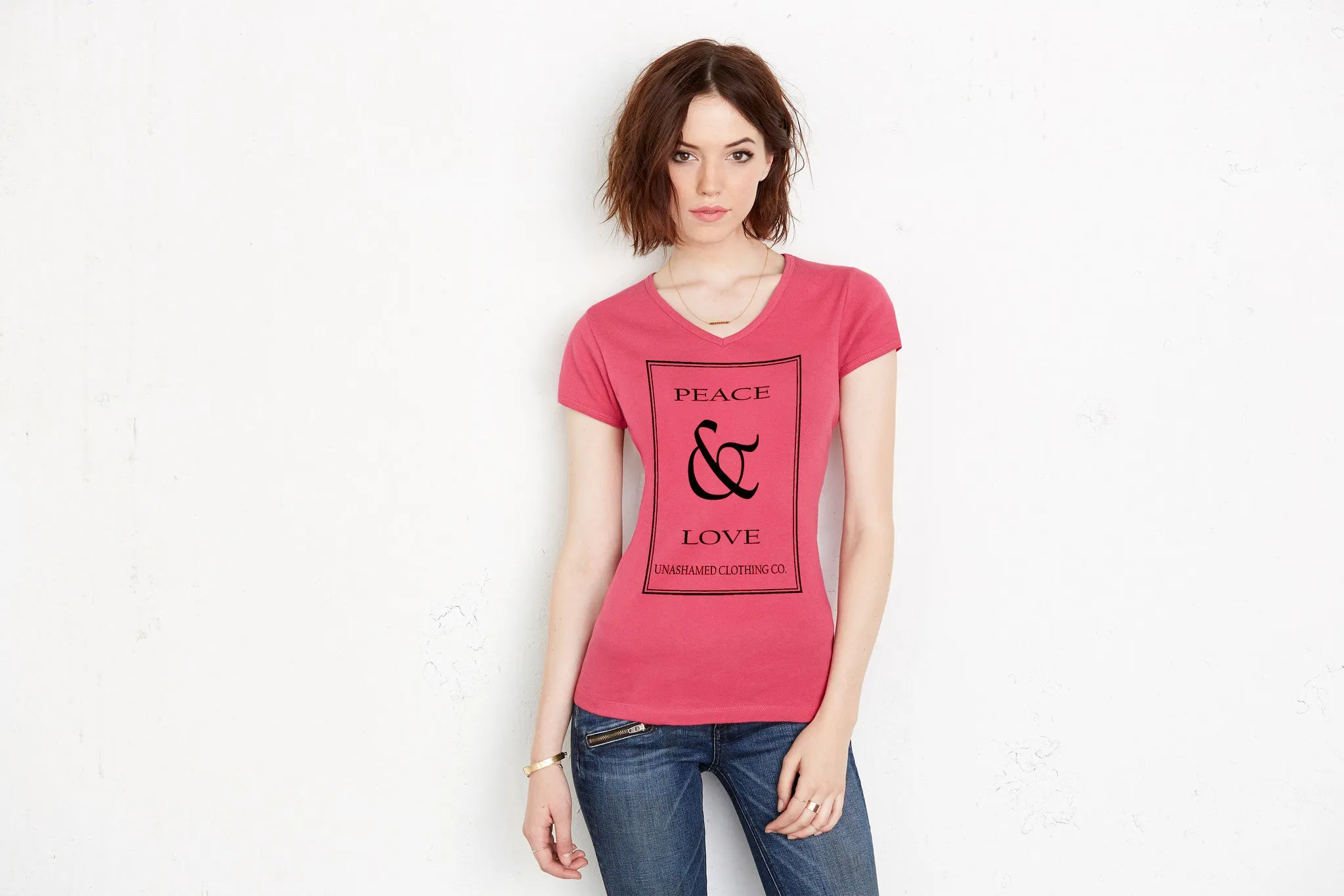 Peace & Love Ladies Tee