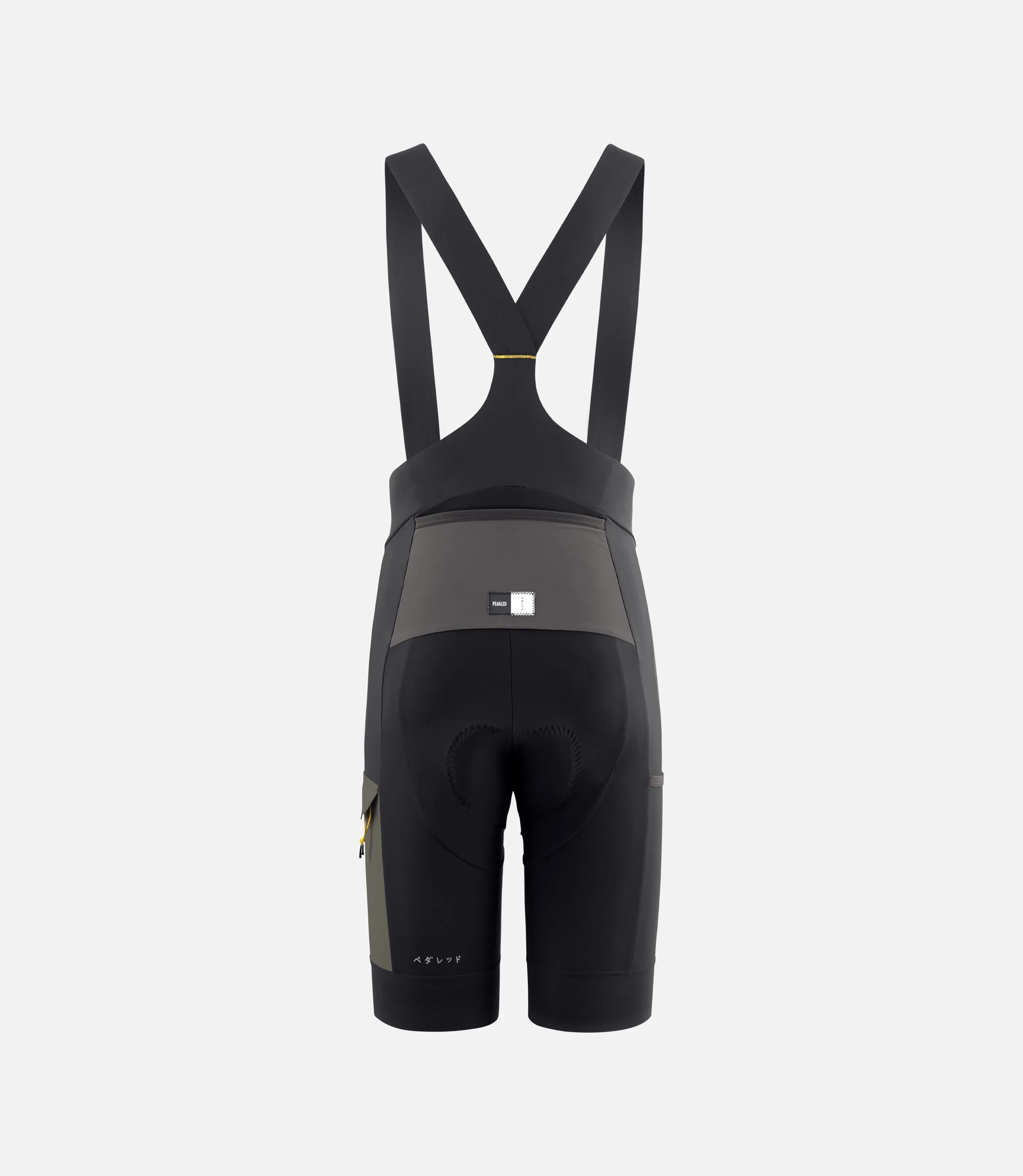 Pedaled Odyssey Cargo Bib Shorts - Black
