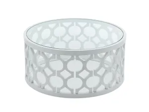 PIEDMONT COFFEE TABLE - WHITE WOOD