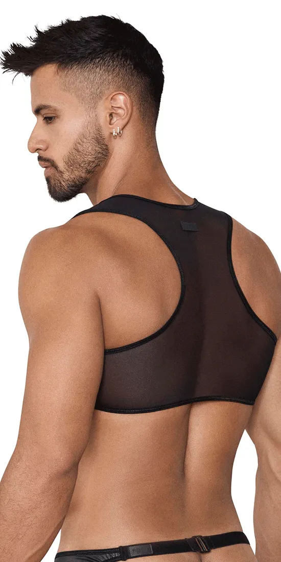 Pikante 1396 Energy Crop Top Black