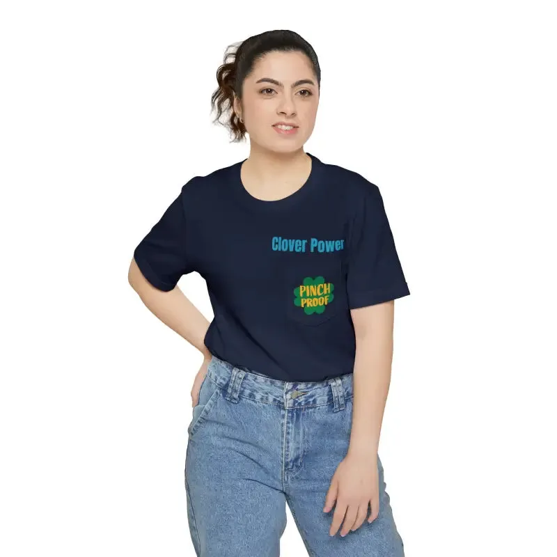 Pinch Proof Clover Power Tee for Next Level Comfort