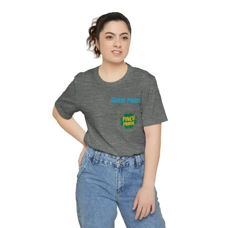 Pinch Proof Clover Power Tee for Next Level Comfort