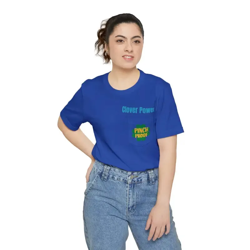 Pinch Proof Clover Power Tee for Next Level Comfort