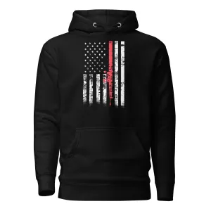 Pink Gun Flag Hoodie
