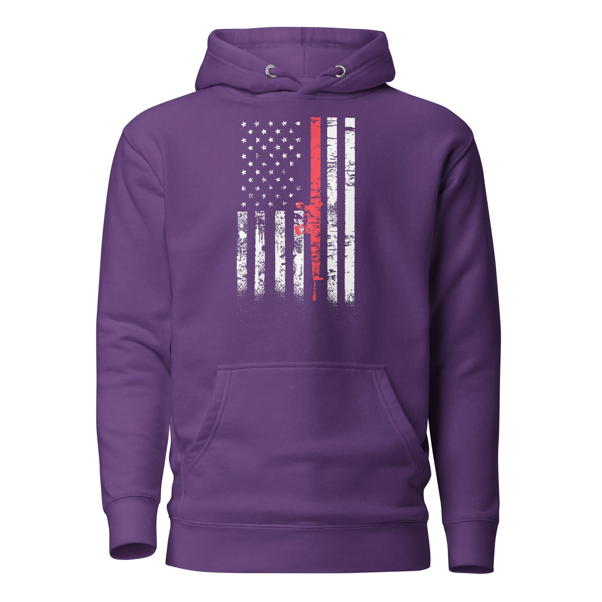Pink Gun Flag Hoodie