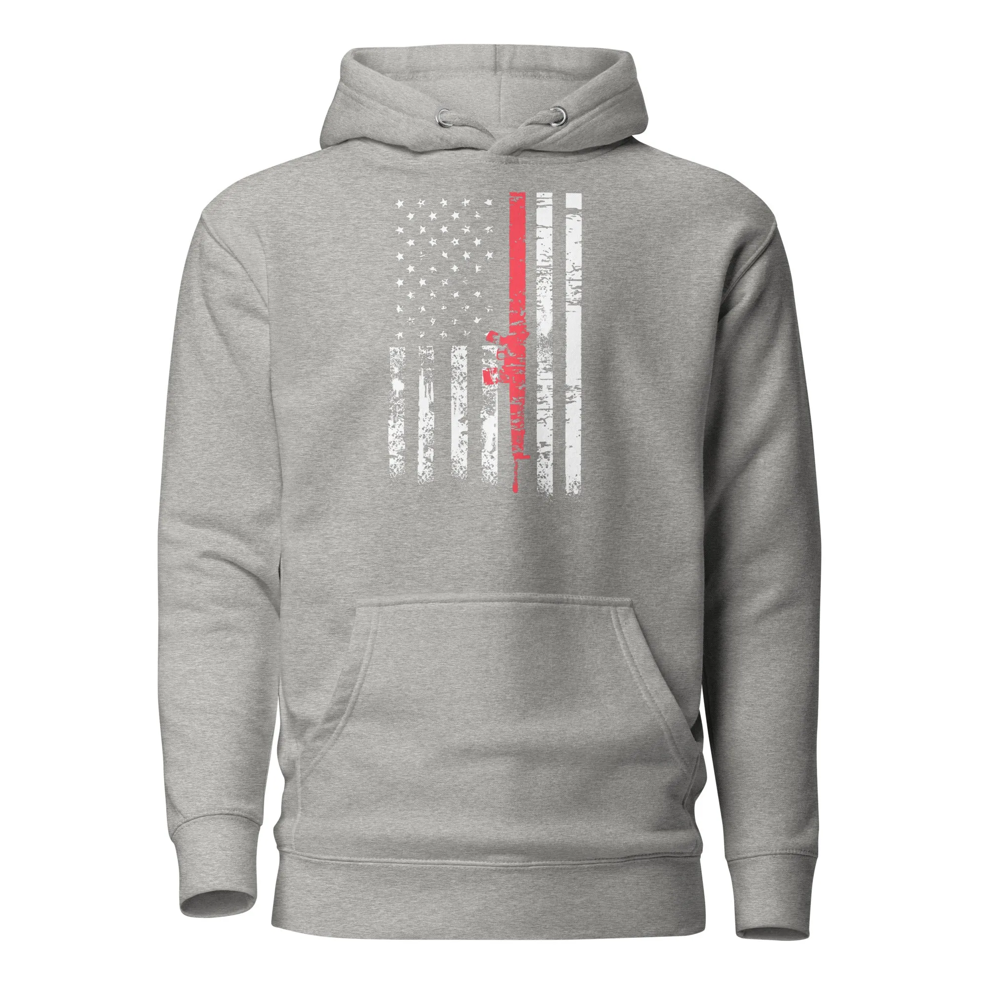 Pink Gun Flag Hoodie