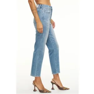 Pistola Charlie High Rise Classic Straight Cropped Jeans