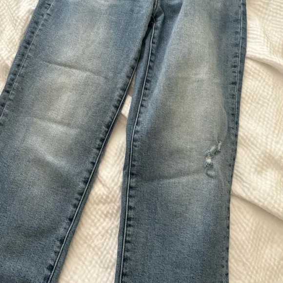 Pistola Charlie High Rise Classic Straight Cropped Jeans