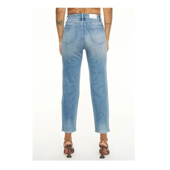 Pistola Charlie High Rise Classic Straight Cropped Jeans