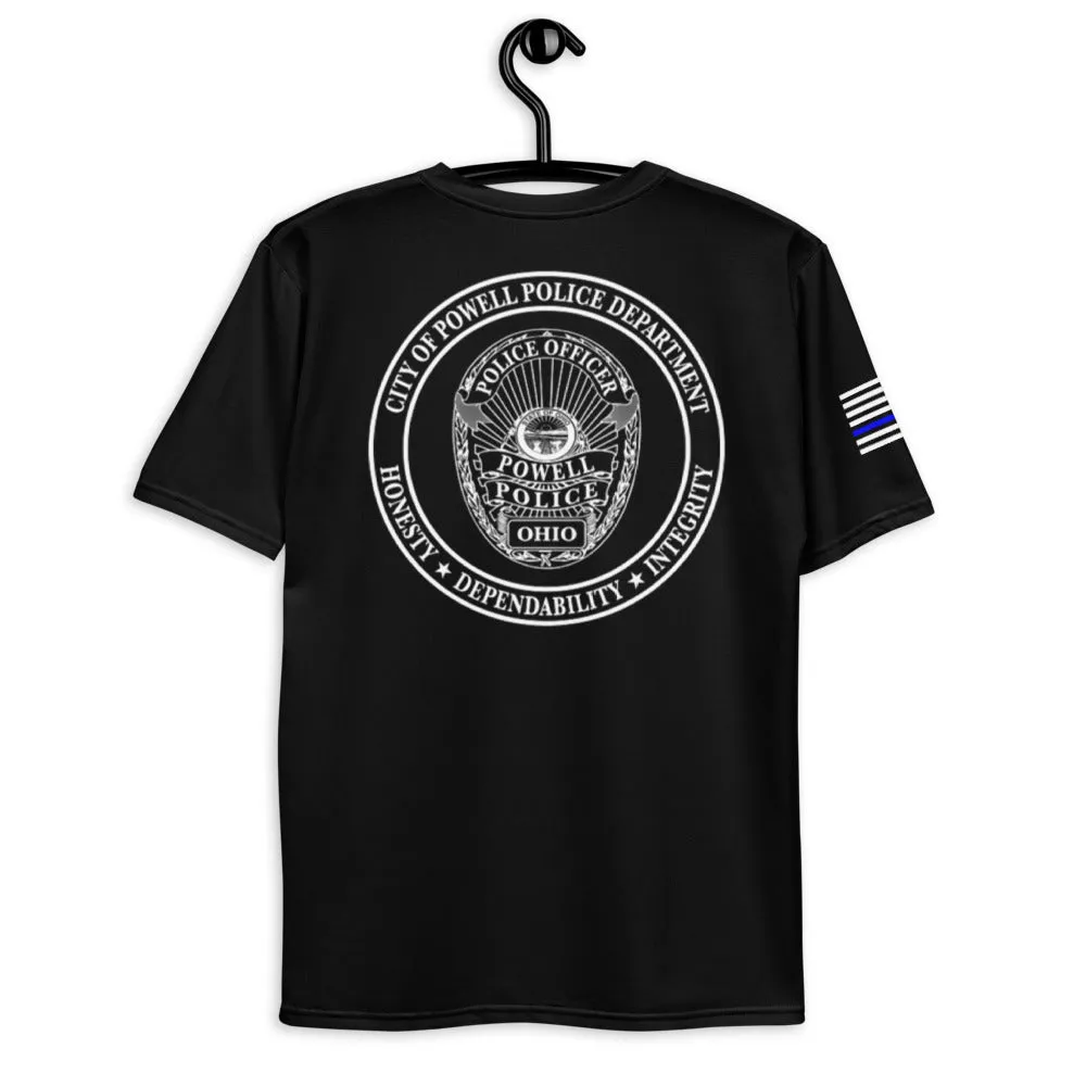 Powell Police Core Men's SS Performance Tee - 6NLFdh