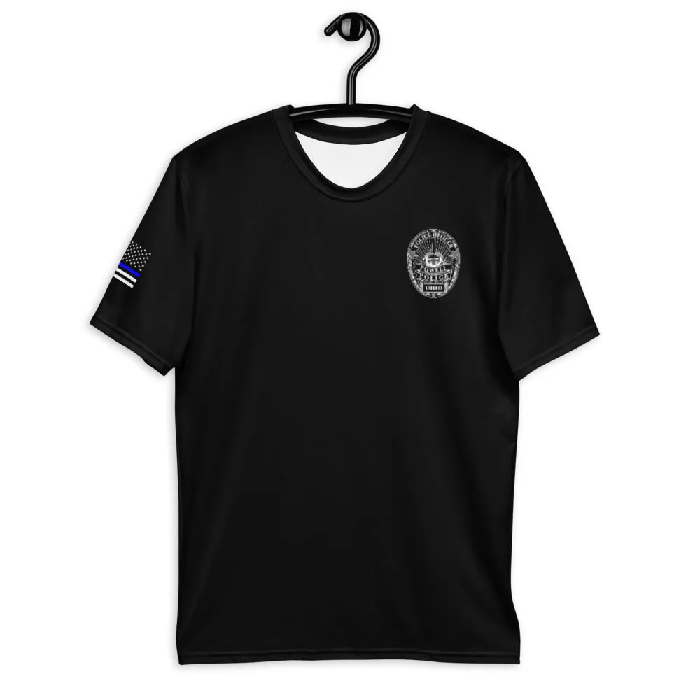 Powell Police Core Men's SS Performance Tee - 6NLFdh