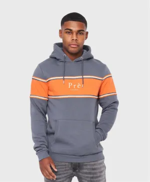 Pre London College Hoodie Steel / Orange