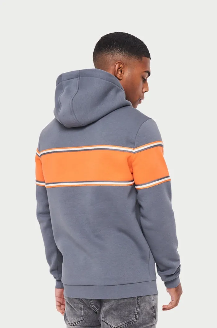 Pre London College Hoodie Steel / Orange