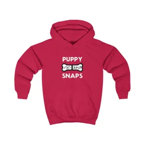 Puppy Snaps Kids Hoodie