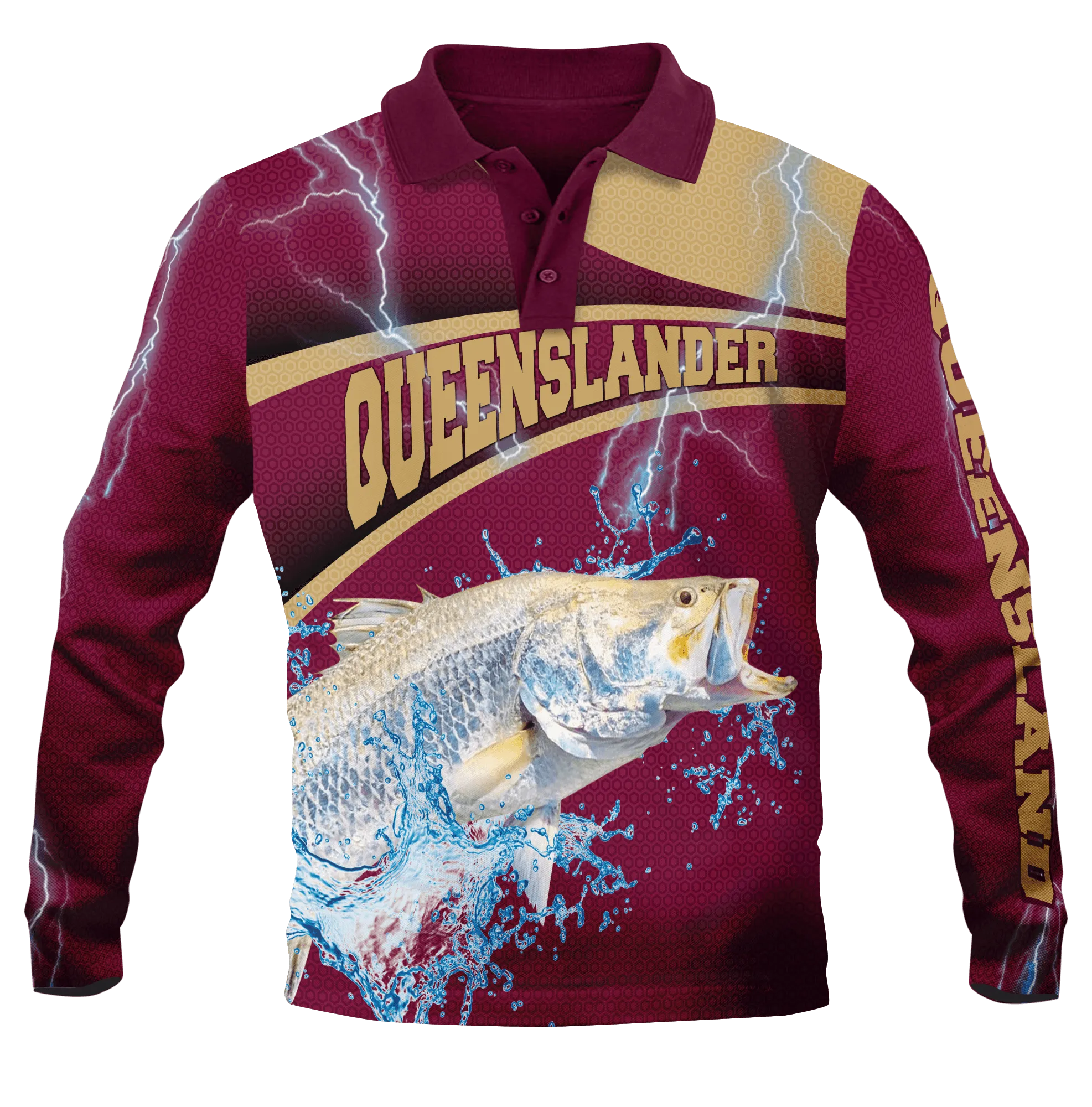 Qld Barra Polo Shirt