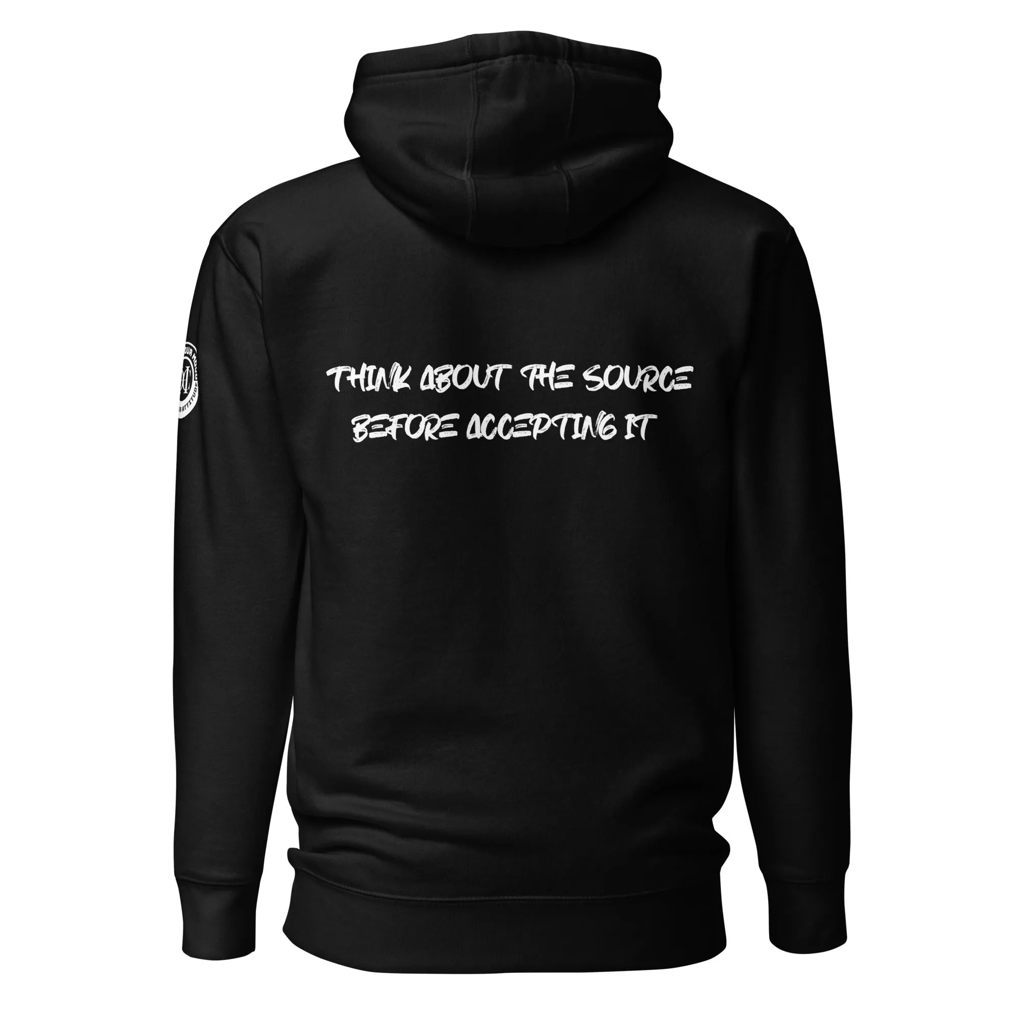 Question Everything Painted Truths - Premium Unisex Hoodie