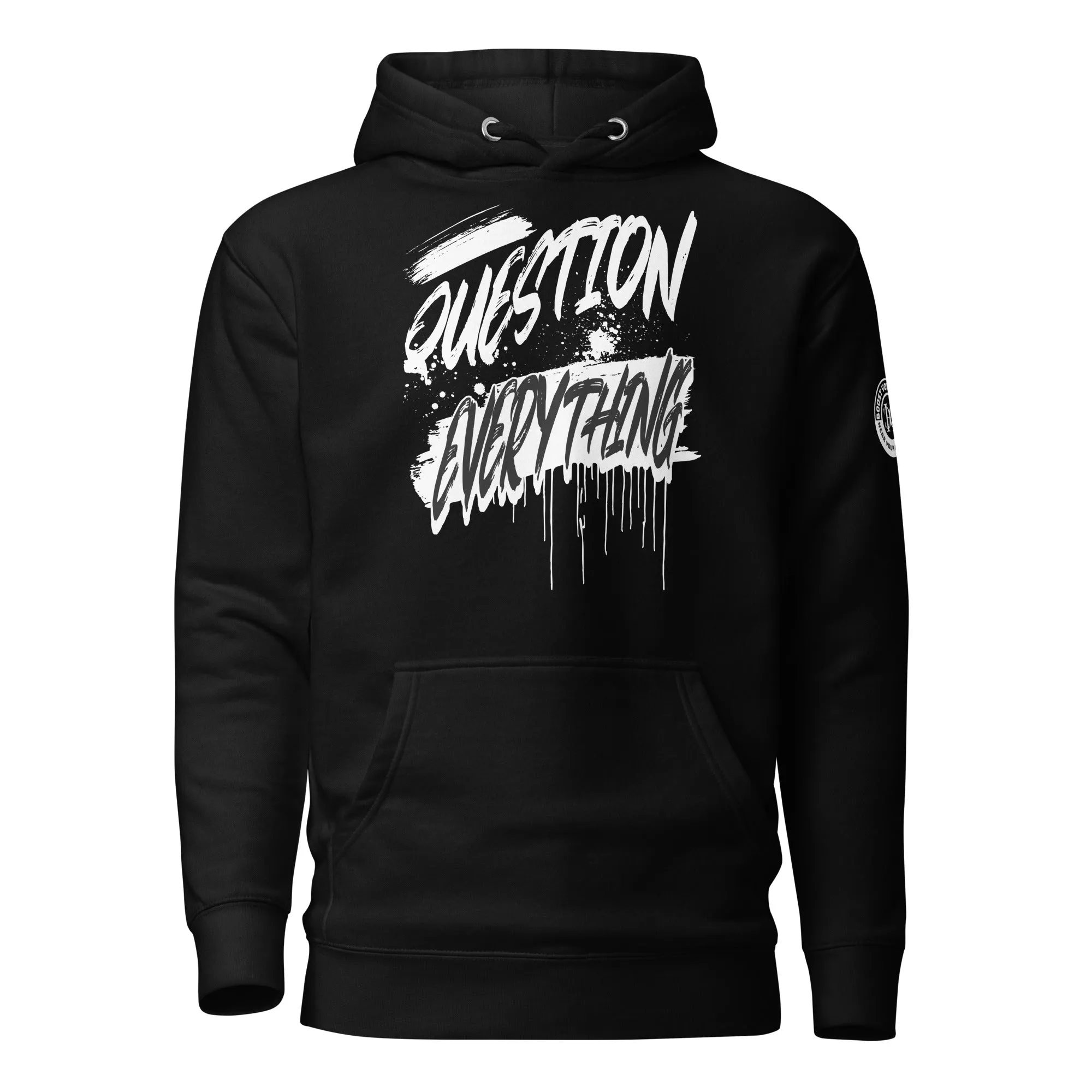Question Everything Painted Truths - Premium Unisex Hoodie