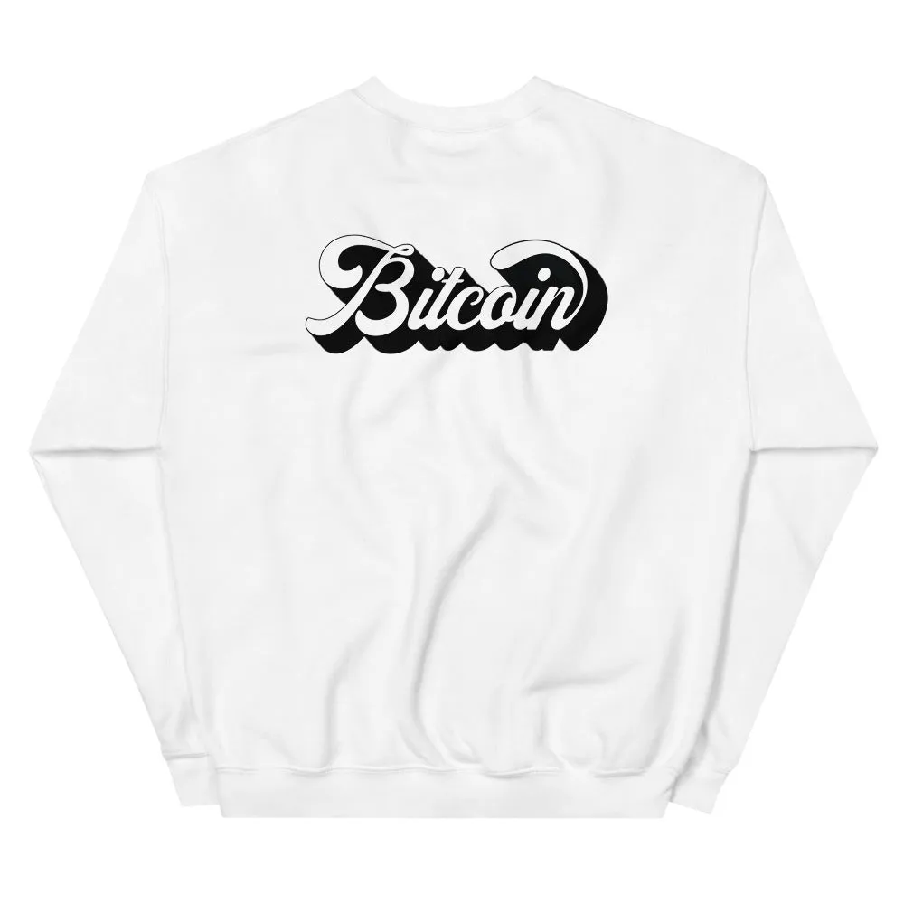 "The Vintage" Bitcoin Womens Sweatshirt