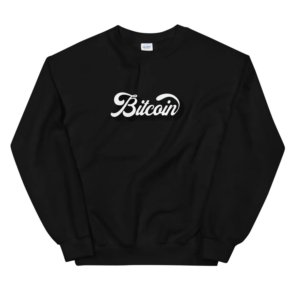 "The Vintage" Bitcoin Womens Sweatshirt