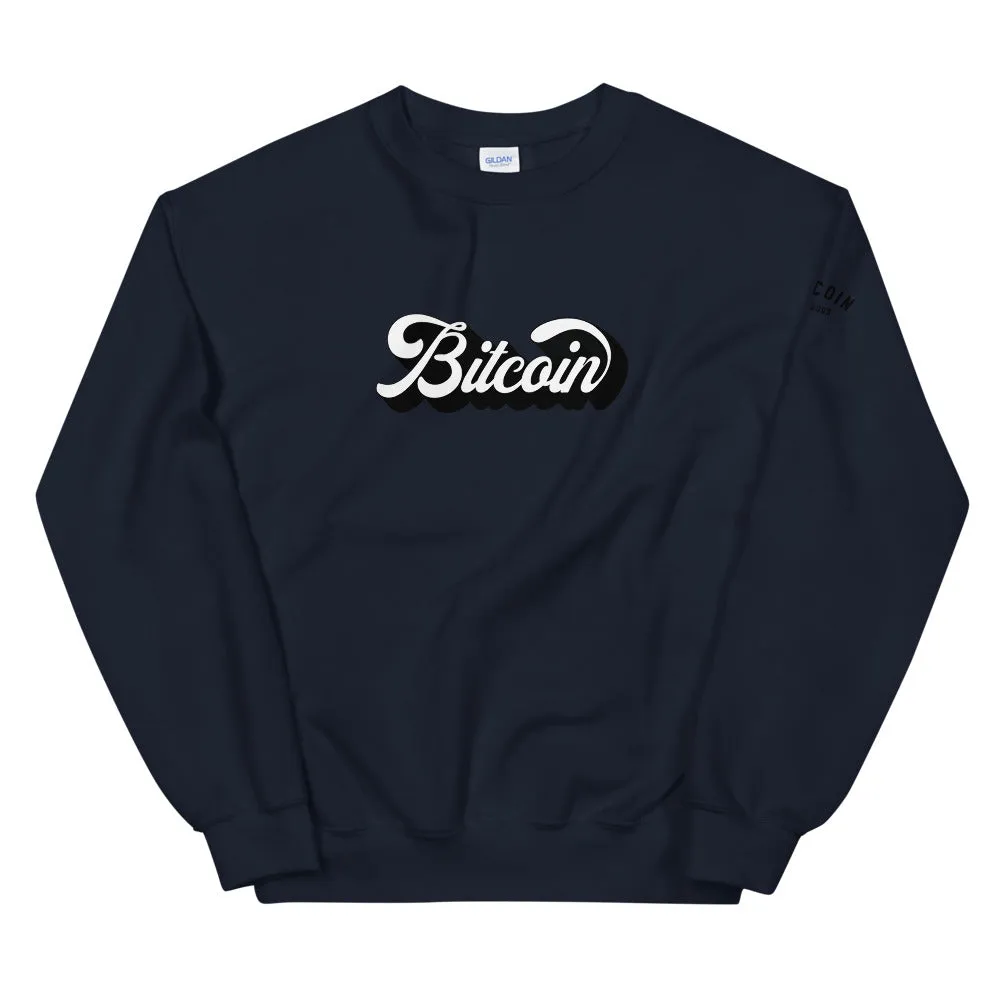 "The Vintage" Bitcoin Womens Sweatshirt
