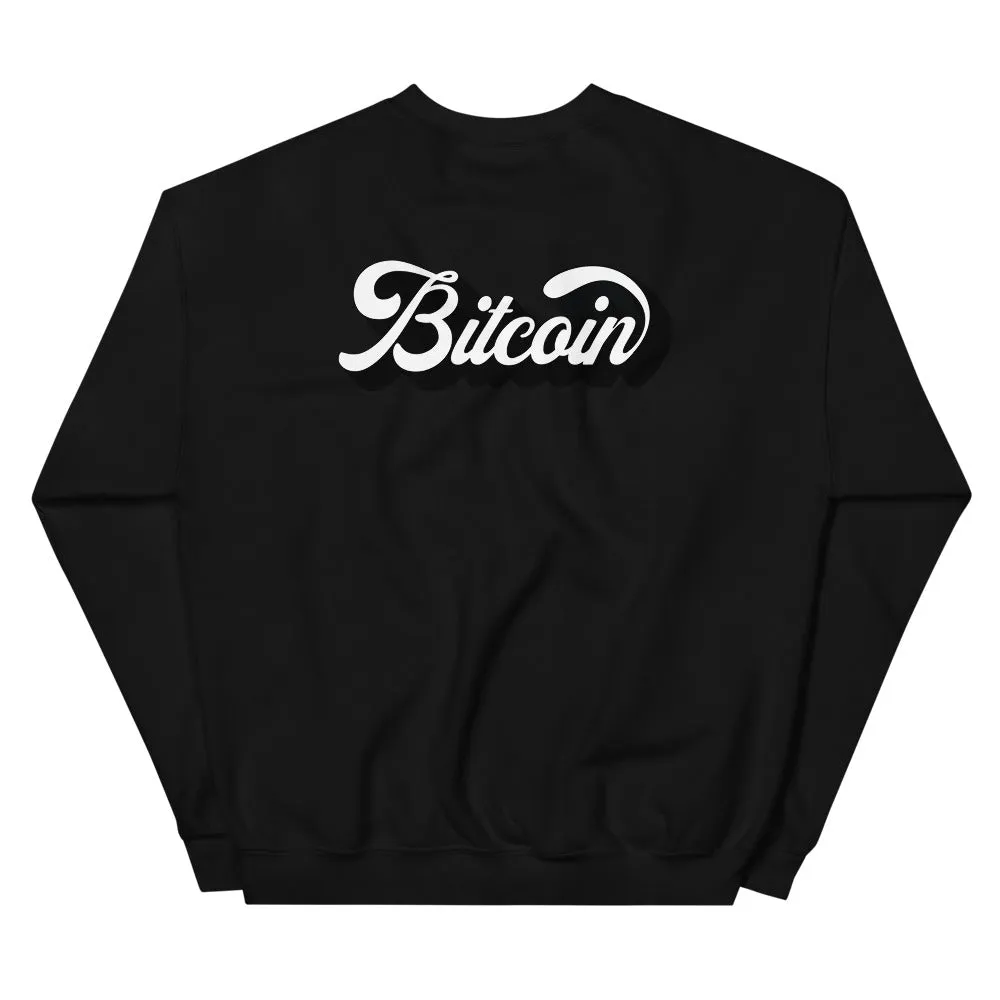 "The Vintage" Bitcoin Womens Sweatshirt