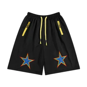 "Vintage Color Pentagram Sports" Shorts