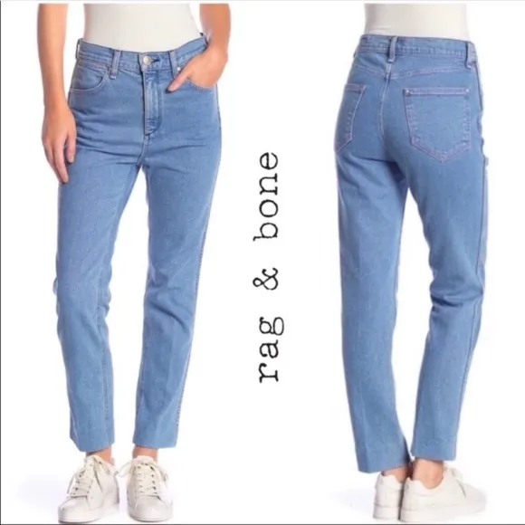 Rag &amp; Bone Broken Mara Vintage Cigarette Jean Sz 31