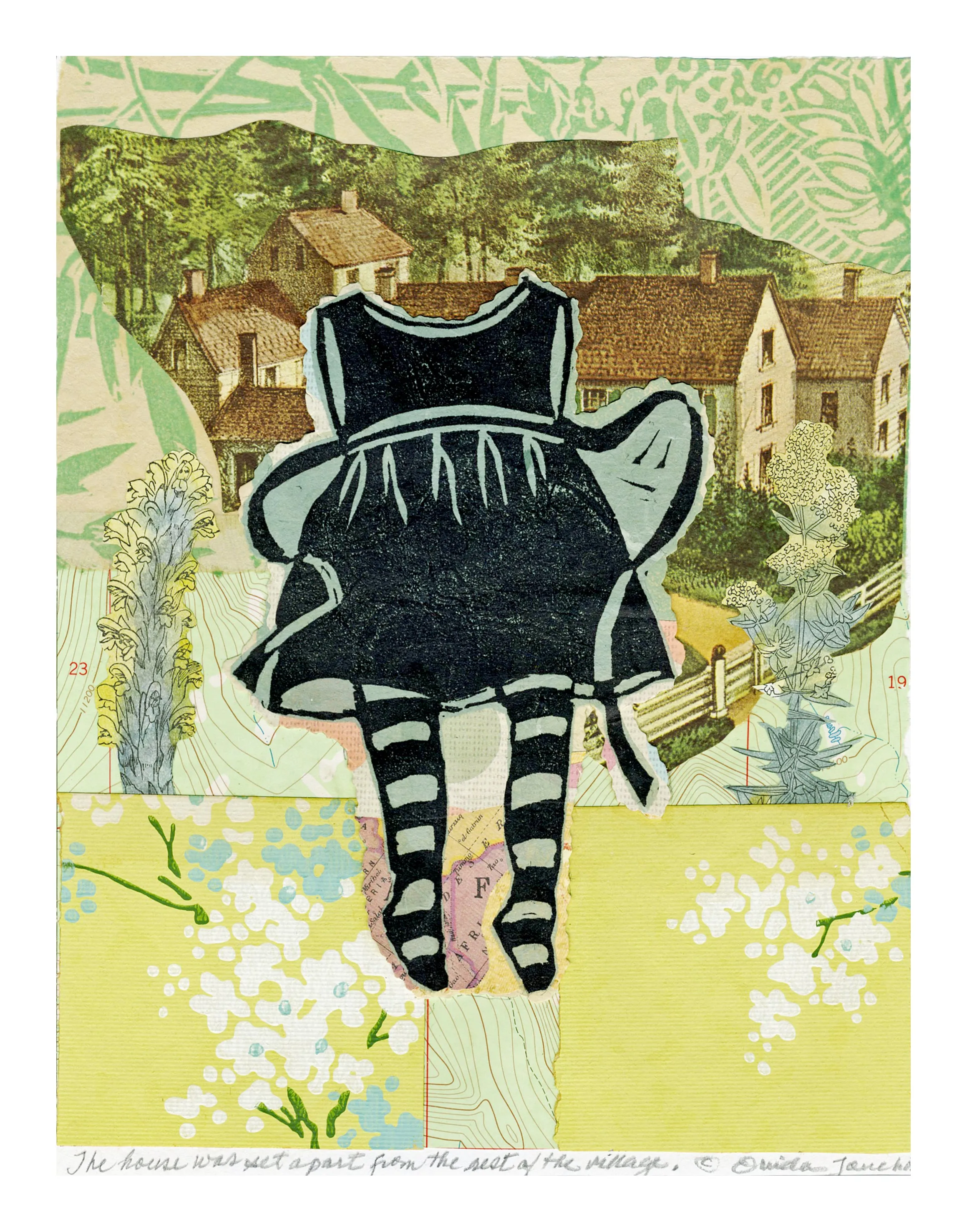 Ramblin' Girls 9-original artwork